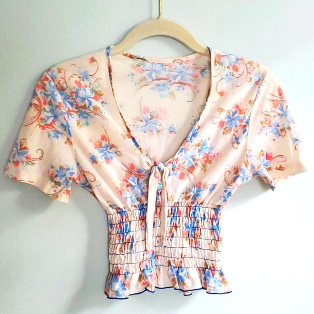 Vintage Floral Top